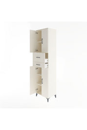 Hyperion Dolap 4 Raflı 2 Çekmeceli 4 Kapaklı 60x44x243 - S65M032V1B