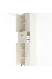 Hyperion Dolap 4 Raflı 2 Çekmeceli 4 Kapaklı 60x44x243 - S65M032V1B