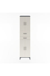 Hyperion Dolap 4 Raflı 2 Çekmeceli 4 Kapaklı 60x44x243 - S65M032V4B