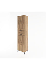Hyperion Dolap 4 Raflı 2 Çekmeceli 4 Kapaklı 60x44x243 - S65M032V9B
