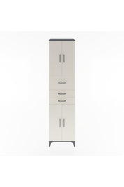 Hyperion Dolap 3 Raflı 3 Çekmeceli 4 Kapaklı 60x44x243 - S65M033V4B
