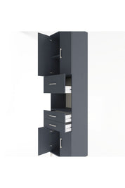 Hyperion Dolap 3 Raflı 3 Çekmeceli 4 Kapaklı 60x44x243 - S65M034V5B