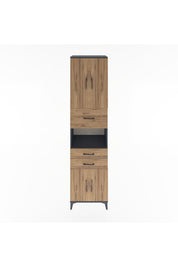Hyperion Dolap 3 Raflı 3 Çekmeceli 4 Kapaklı 60x44x243 - S65M034V6B