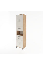 Hyperion Dolap 3 Raflı 3 Çekmeceli 4 Kapaklı 60x44x243 - S65M034V7B