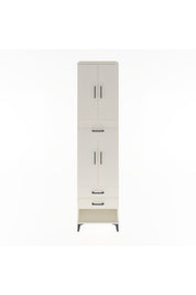 Hyperion Dolap 3 Raflı 3 Çekmeceli 4 Kapaklı 60x44x243 - S65M035V1B
