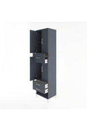 Hyperion Dolap 3 Raflı 3 Çekmeceli 4 Kapaklı 60x44x243 - S65M035V5B