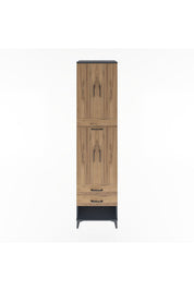Hyperion Dolap 3 Raflı 3 Çekmeceli 4 Kapaklı 60x44x243 - S65M035V6B
