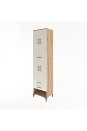 Hyperion Dolap 3 Raflı 3 Çekmeceli 4 Kapaklı 60x44x243 - S65M035V7B