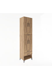 Hyperion Dolap 3 Raflı 3 Çekmeceli 4 Kapaklı 60x44x243 - S65M035V9B