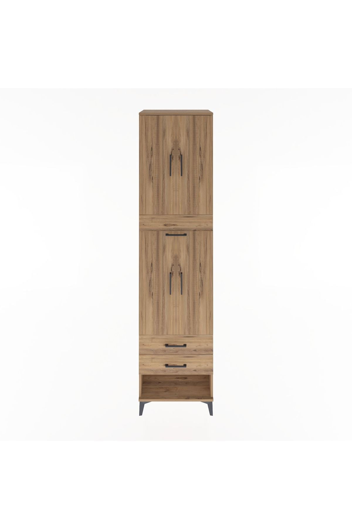 Hyperion Dolap 3 Raflı 3 Çekmeceli 4 Kapaklı 60x44x243 - S65M035V9B