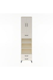 Hyperion Dolap 5 Raflı 3 Çekmeceli 2 Kapaklı 60x44x243 - S65M036V1B