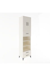 Hyperion Dolap 5 Raflı 3 Çekmeceli 2 Kapaklı 60x44x243 - S65M036V1B