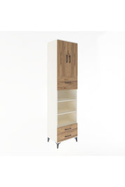 Hyperion Dolap 5 Raflı 3 Çekmeceli 2 Kapaklı 60x44x243 - S65M036V3B