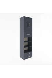Hyperion Dolap 5 Raflı 3 Çekmeceli 2 Kapaklı 60x44x243 - S65M036V5B