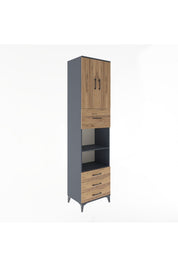 Hyperion Dolap 4 Raflı 4 Çekmeceli 2 Kapaklı 60x44x243 - S65M039V6B