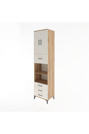 Hyperion Dolap 4 Raflı 4 Çekmeceli 2 Kapaklı 60x44x243 - S65M039V7B