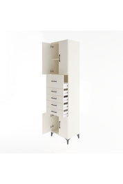 Hyperion Dolap 2 Raflı 5 Çekmeceli 4 Kapaklı 60x44x243 - S65M040V1B