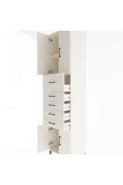 Hyperion Dolap 2 Raflı 5 Çekmeceli 4 Kapaklı 60x44x243 - S65M040V1B