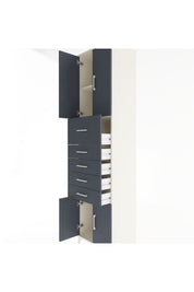 Hyperion Dolap 2 Raflı 5 Çekmeceli 4 Kapaklı 60x44x243 - S65M040V2B
