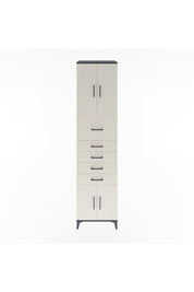 Hyperion Dolap 2 Raflı 5 Çekmeceli 4 Kapaklı 60x44x243 - S65M040V4B