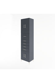 Hyperion Dolap 2 Raflı 5 Çekmeceli 4 Kapaklı 60x44x243 - S65M040V5B