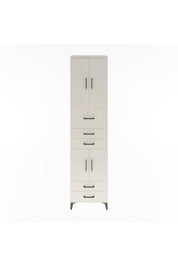 Hyperion Dolap 4 Raflı 5 Çekmeceli 4 Kapaklı 60x44x243 - S65M042V1B