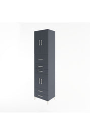 Hyperion Dolap 4 Raflı 5 Çekmeceli 4 Kapaklı 60x44x243 - S65M042V5B