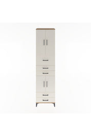 Hyperion Dolap 4 Raflı 5 Çekmeceli 4 Kapaklı 60x44x243 - S65M042V7B
