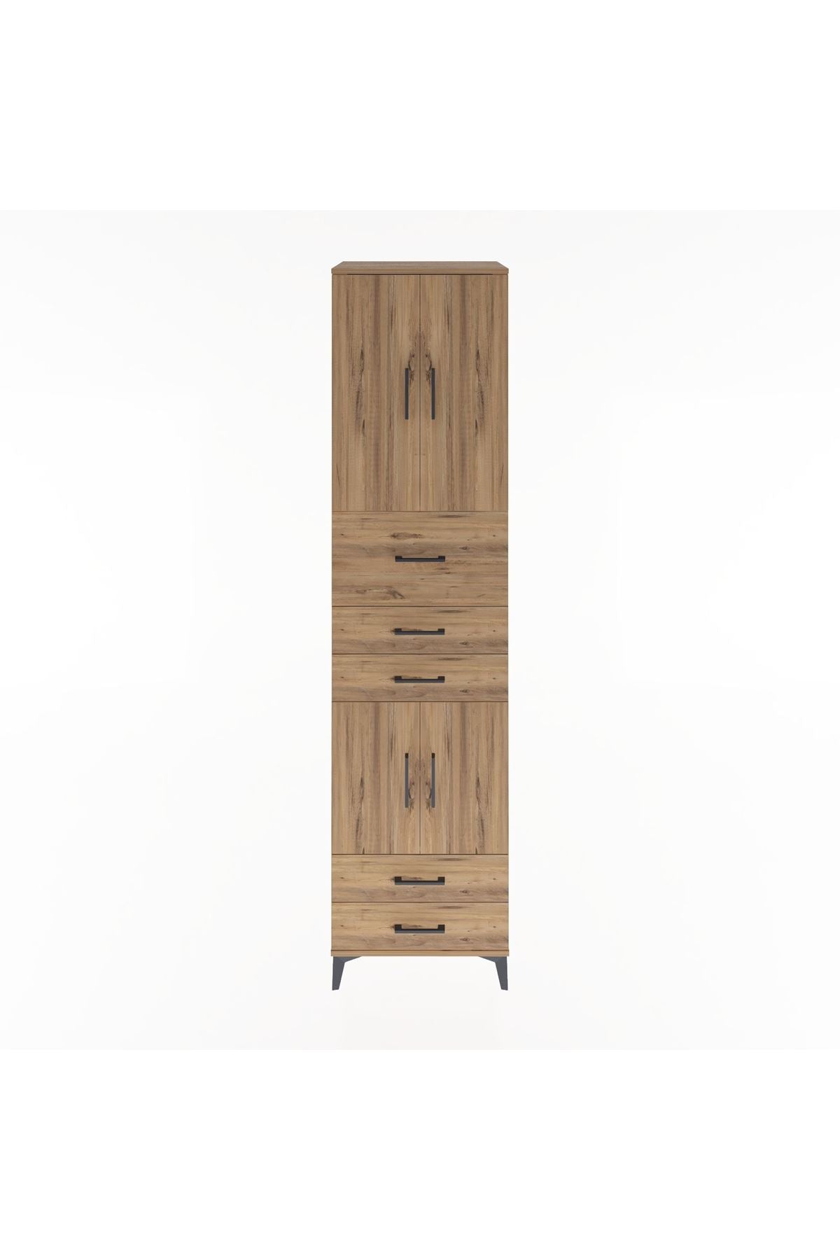 Hyperion Dolap 4 Raflı 5 Çekmeceli 4 Kapaklı 60x44x243 - S65M042V9B