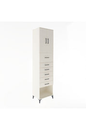 Hyperion Dolap 2 Raflı 6 Çekmeceli 2 Kapaklı 60x44x243 - S65M045V1B