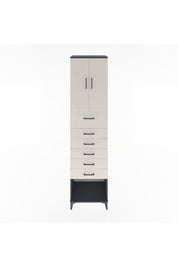 Hyperion Dolap 2 Raflı 6 Çekmeceli 2 Kapaklı 60x44x243 - S65M045V4B