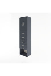 Hyperion Dolap 2 Raflı 6 Çekmeceli 2 Kapaklı 60x44x243 - S65M045V5B