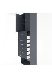 Hyperion Dolap 2 Raflı 6 Çekmeceli 2 Kapaklı 60x44x243 - S65M045V5B