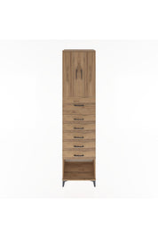 Hyperion Dolap 2 Raflı 6 Çekmeceli 2 Kapaklı 60x44x243 - S65M045V9B