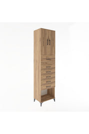 Hyperion Dolap 2 Raflı 6 Çekmeceli 2 Kapaklı 60x44x243 - S65M045V9B
