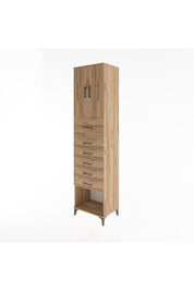 Hyperion Dolap 2 Raflı 6 Çekmeceli 2 Kapaklı 60x44x243 - S65M045V9B