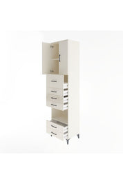 Hyperion Dolap 3 Raflı 6 Çekmeceli 2 Kapaklı 60x44x243 - S65M046V1B