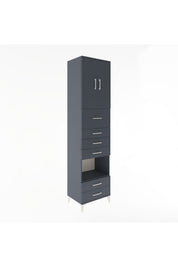 Hyperion Dolap 3 Raflı 6 Çekmeceli 2 Kapaklı 60x44x243 - S65M046V5B