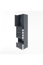 Hyperion Dolap 3 Raflı 6 Çekmeceli 2 Kapaklı 60x44x243 - S65M046V5B
