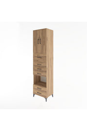 Hyperion Dolap 3 Raflı 6 Çekmeceli 2 Kapaklı 60x44x243 - S65M046V9B