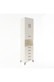 Hyperion Dolap 3 Raflı 6 Çekmeceli 2 Kapaklı 60x44x243 - S65M047V1B