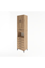 Hyperion Dolap 3 Raflı 6 Çekmeceli 2 Kapaklı 60x44x243 - S65M047V9B