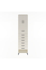 Hyperion Dolap 2 Raflı 7 Çekmeceli 2 Kapaklı 60x44x243 - S65M049V1B