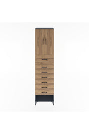 Hyperion Dolap 2 Raflı 7 Çekmeceli 2 Kapaklı 60x44x243 - S65M049V6B