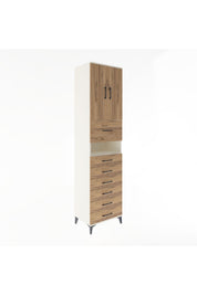 Hyperion Dolap 2 Raflı 7 Çekmeceli 2 Kapaklı 60x44x243 - S65M050V3B