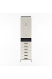 Hyperion Dolap 2 Raflı 7 Çekmeceli 2 Kapaklı 60x44x243 - S65M050V4B