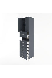 Hyperion Dolap 2 Raflı 7 Çekmeceli 2 Kapaklı 60x44x243 - S65M050V5B
