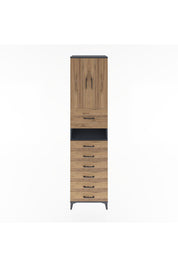 Hyperion Dolap 2 Raflı 7 Çekmeceli 2 Kapaklı 60x44x243 - S65M050V6B