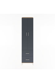 Hyperion Dolap 5 Raflı 2 Çekmeceli 2 Kapaklı 60x44x243 - S65M051V8B
