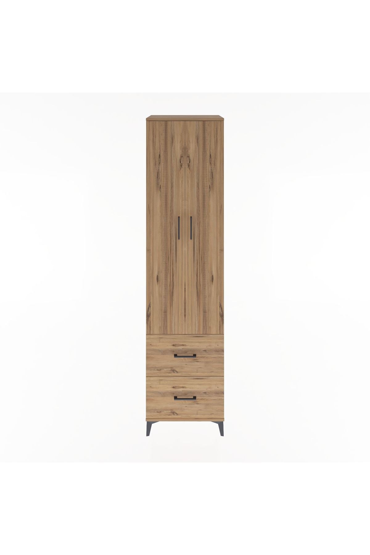 Hyperion Dolap 5 Raflı 2 Çekmeceli 2 Kapaklı 60x44x243 - S65M051V9B